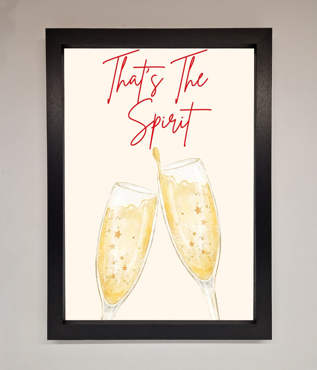 Thats The Spirit Framed Wall Art - Zestio