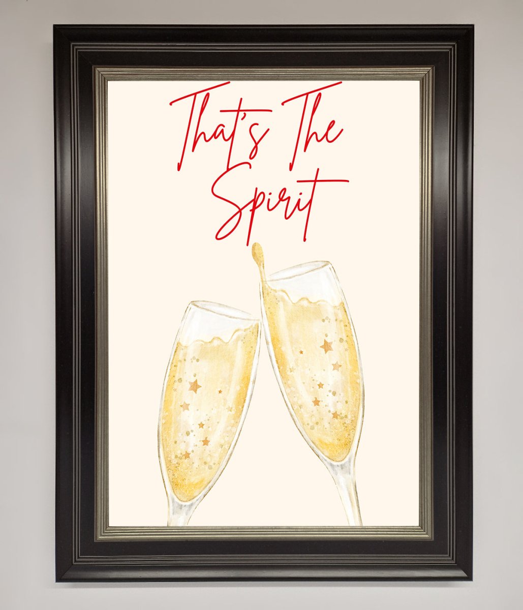 Thats The Spirit Framed Wall Art - Zestio