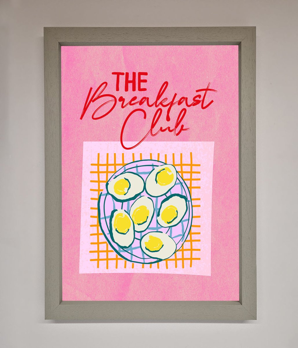 The Breakfast Club Framed Wall Art - Zestio