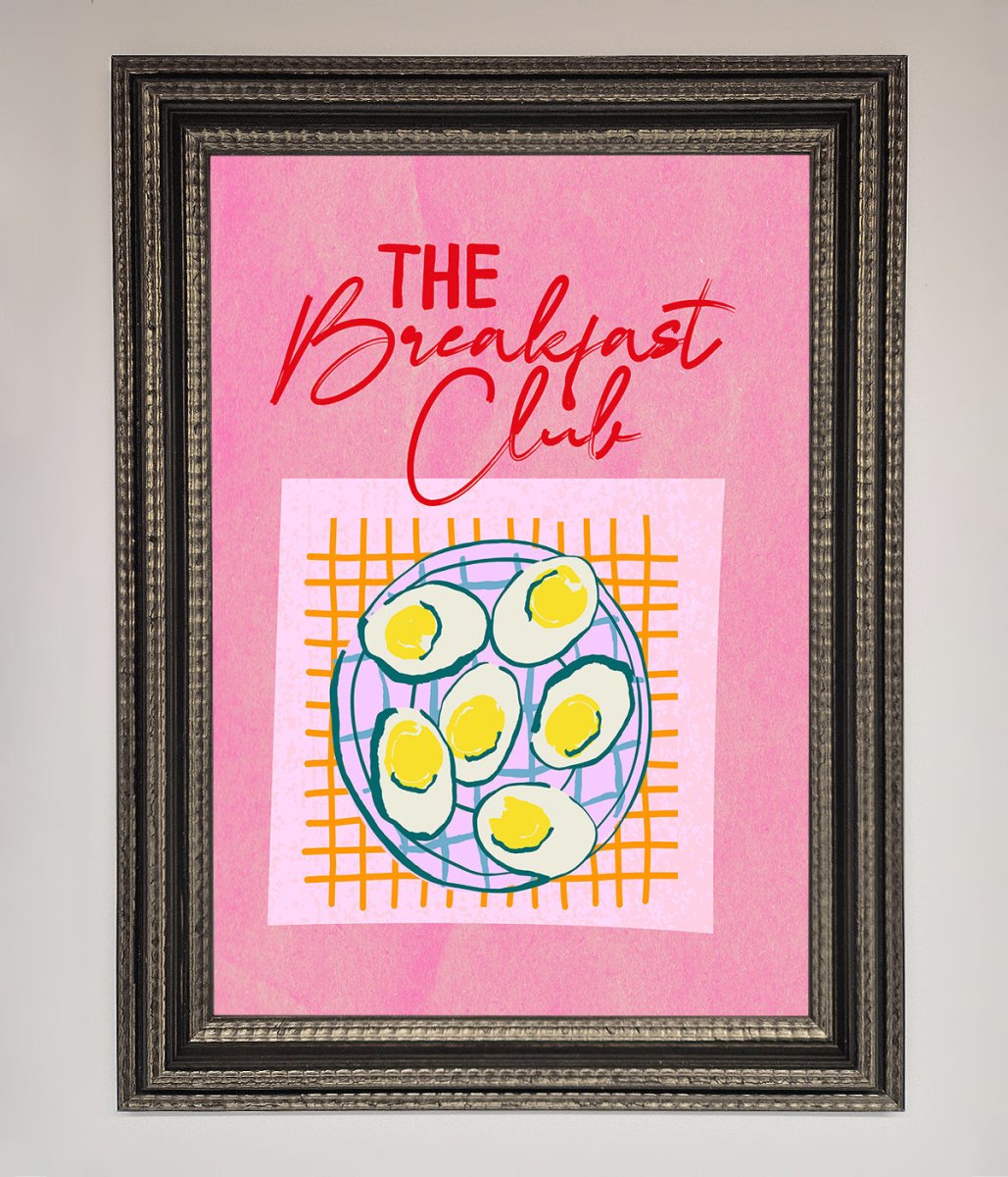 The Breakfast Club Framed Wall Art - Zestio