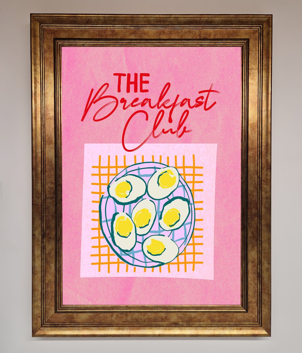 The Breakfast Club Framed Wall Art - Zestio