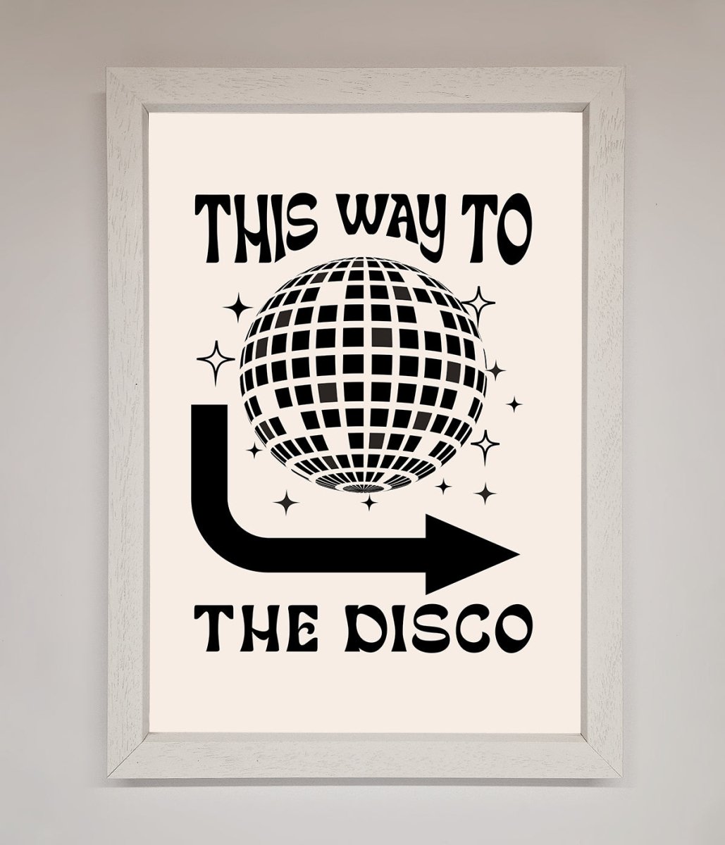 To The Disco Framed Poster - Zestio