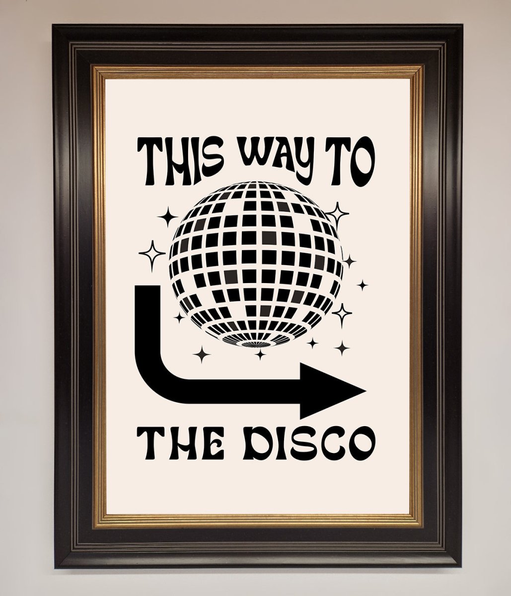 To The Disco Framed Poster - Zestio