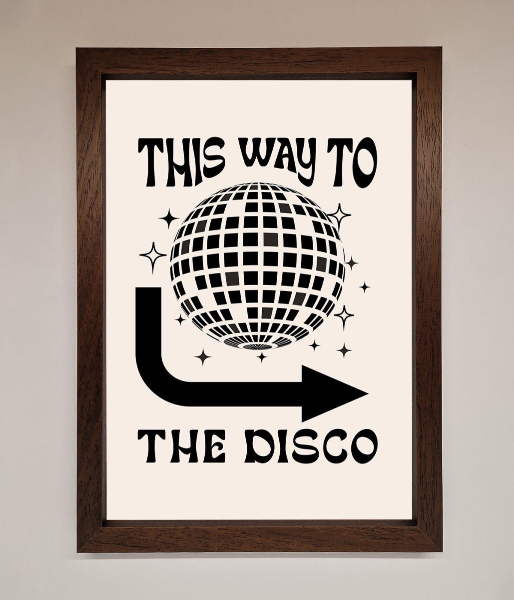 To The Disco Framed Poster - Zestio