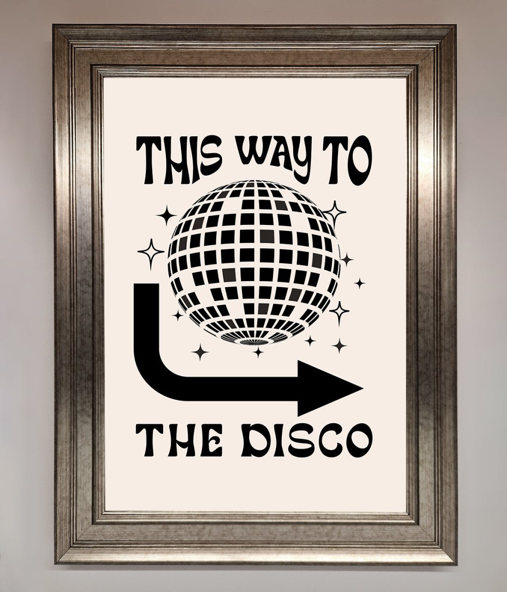 To The Disco Framed Poster - Zestio