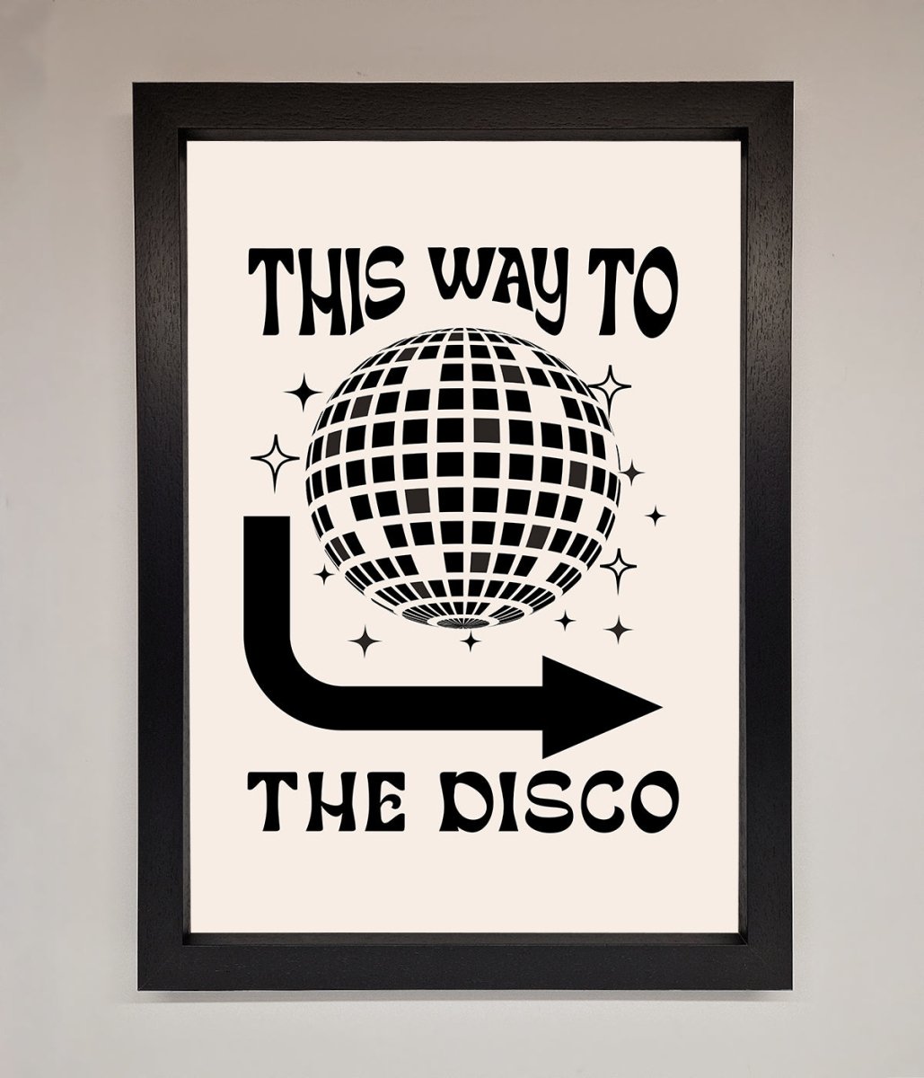 To The Disco Framed Poster - Zestio