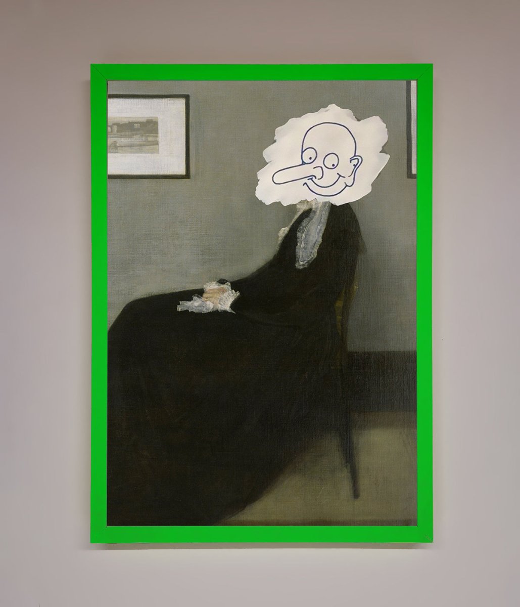 Whistlers Mother Framed Wall Art - Zestio