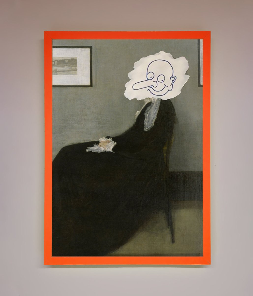 Whistlers Mother Framed Wall Art - Zestio