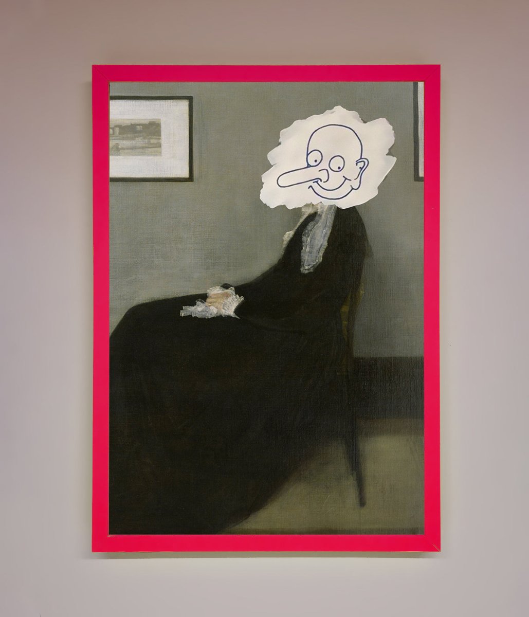 Whistlers Mother Framed Wall Art - Zestio