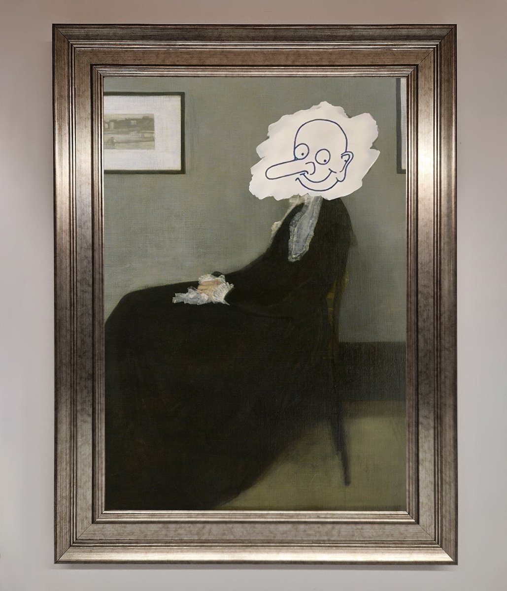 Whistlers Mother Framed Wall Art - Zestio