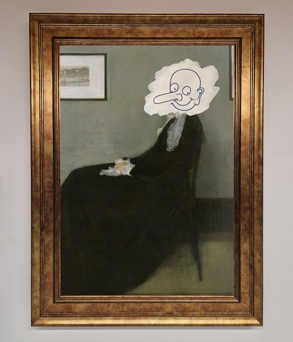 Whistlers Mother Framed Wall Art - Zestio