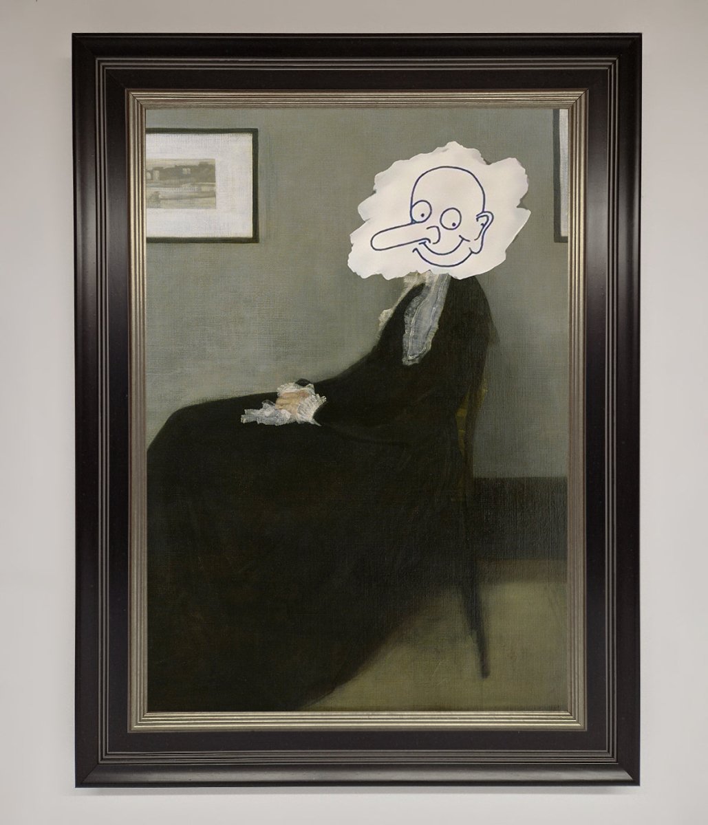Whistlers Mother Framed Wall Art - Zestio