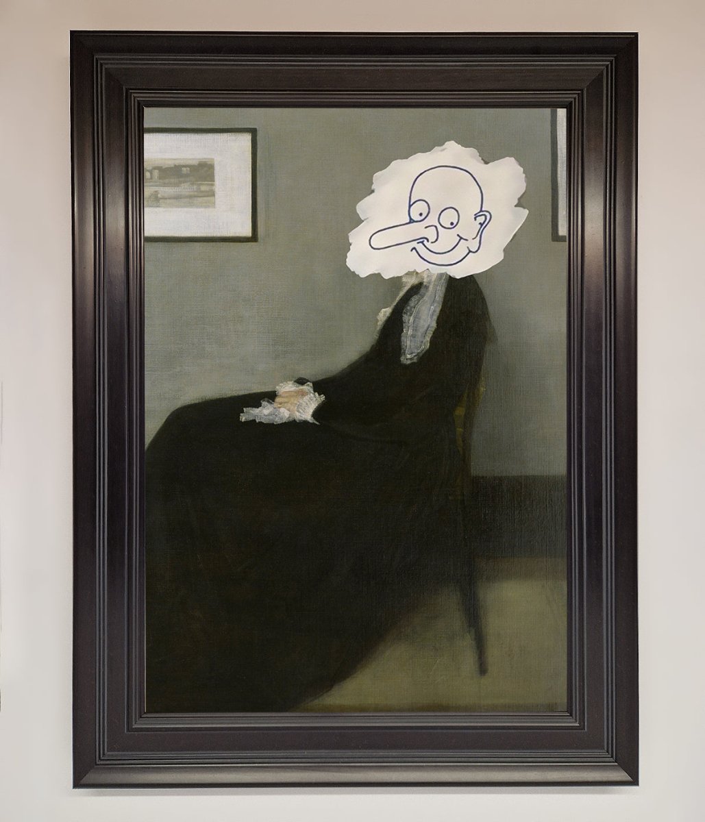 Whistlers Mother Framed Wall Art - Zestio