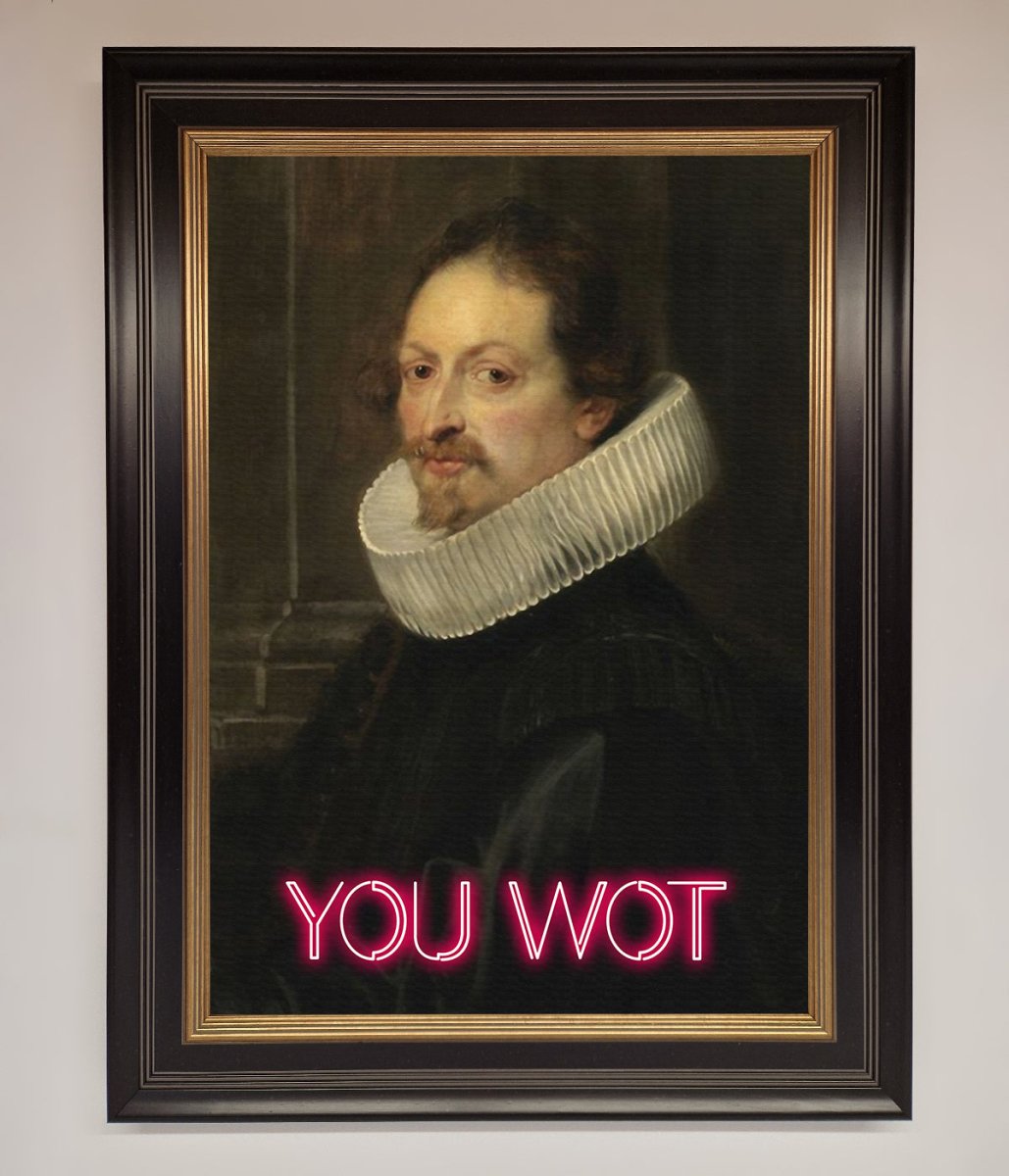 You Wot Renaissance Framed Poster - Zestio