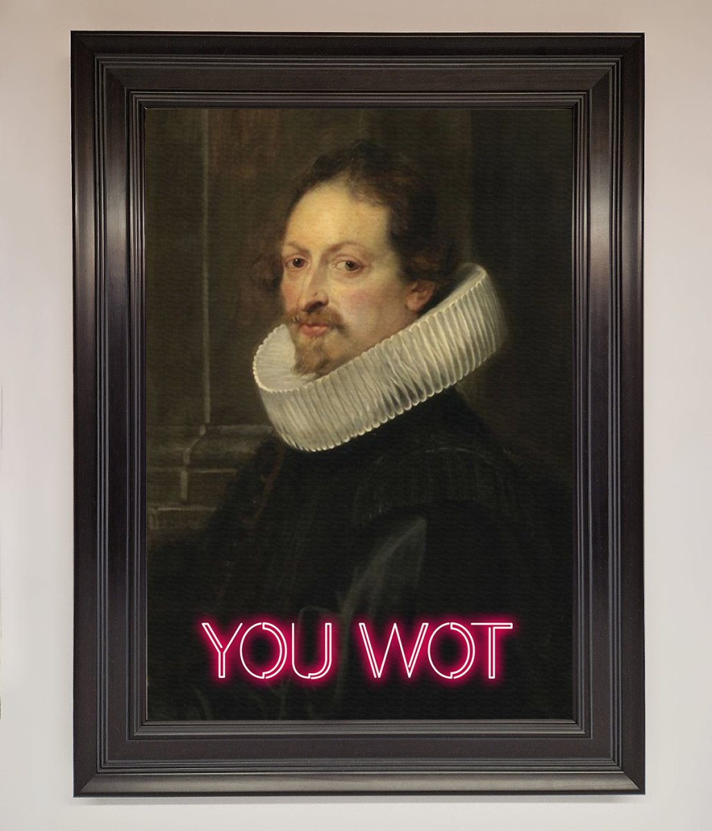 You Wot Renaissance Framed Poster - Zestio