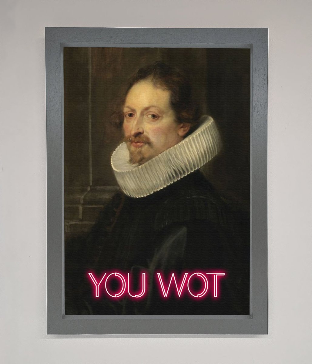 You Wot Renaissance Framed Poster - Zestio