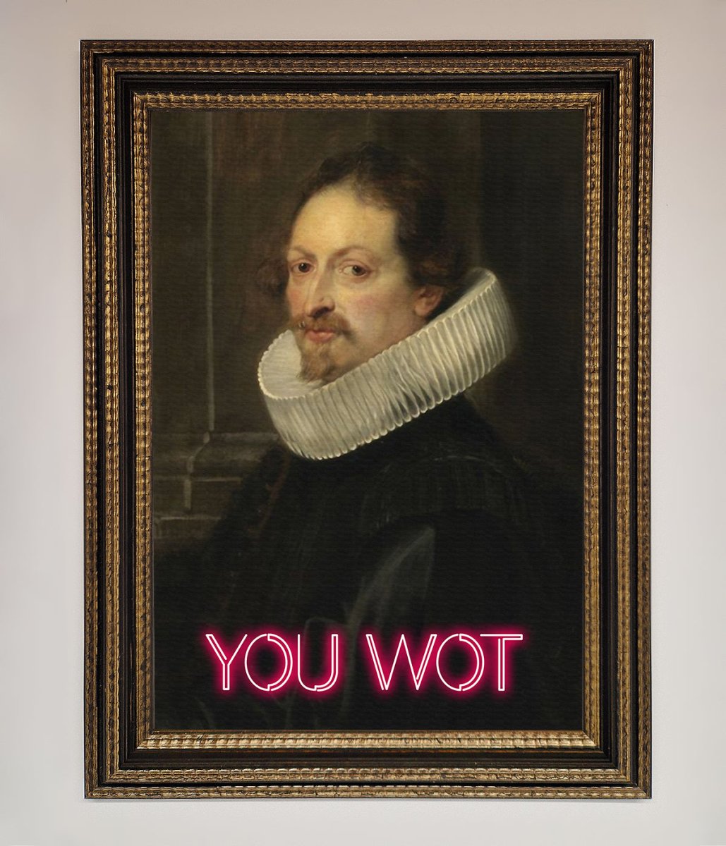 You Wot Renaissance Framed Poster - Zestio