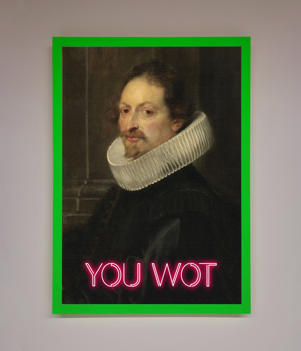 You Wot Renaissance Framed Poster - Zestio