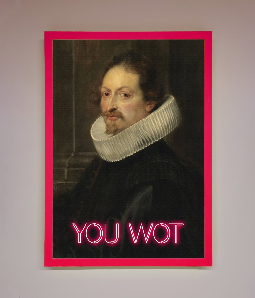 You Wot Renaissance Framed Poster - Zestio