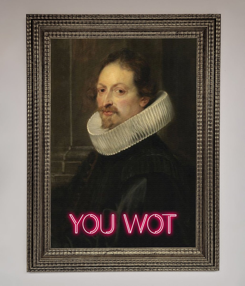 You Wot Renaissance Framed Poster - Zestio