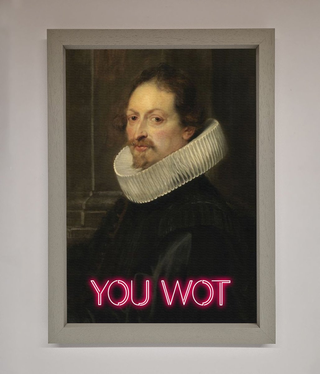 You Wot Renaissance Framed Poster - Zestio