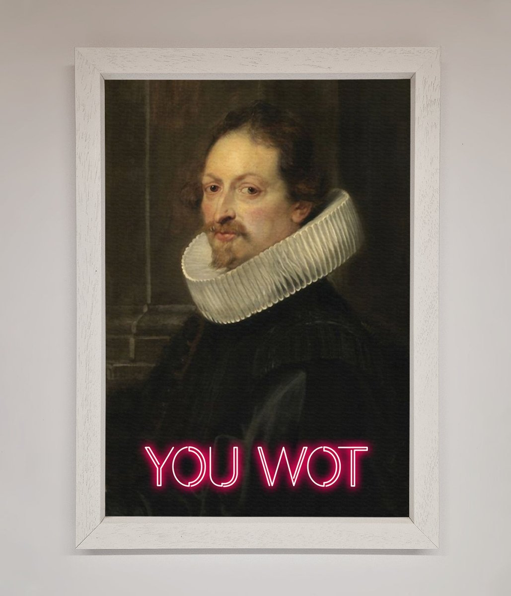 You Wot Renaissance Framed Poster - Zestio