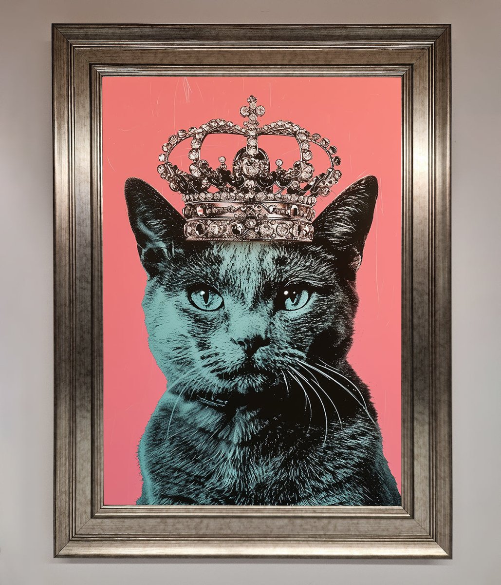 Your Majesty Cat Framed Print - Zestio