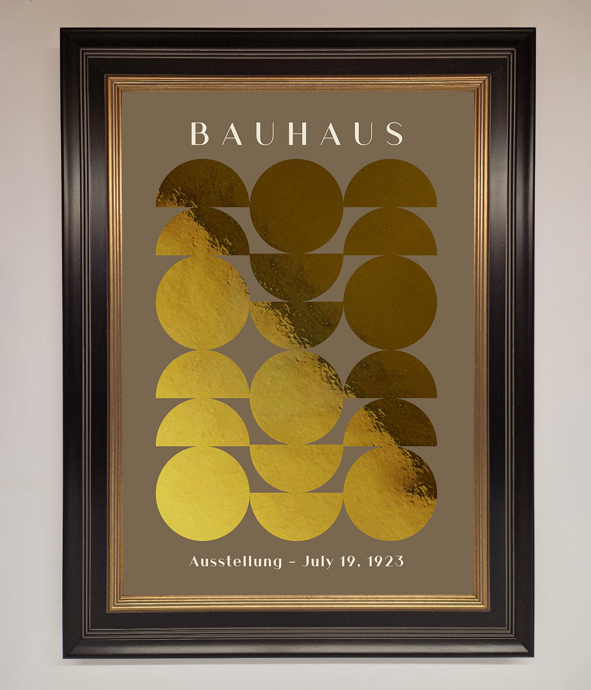 Bauhaus Foil Print print