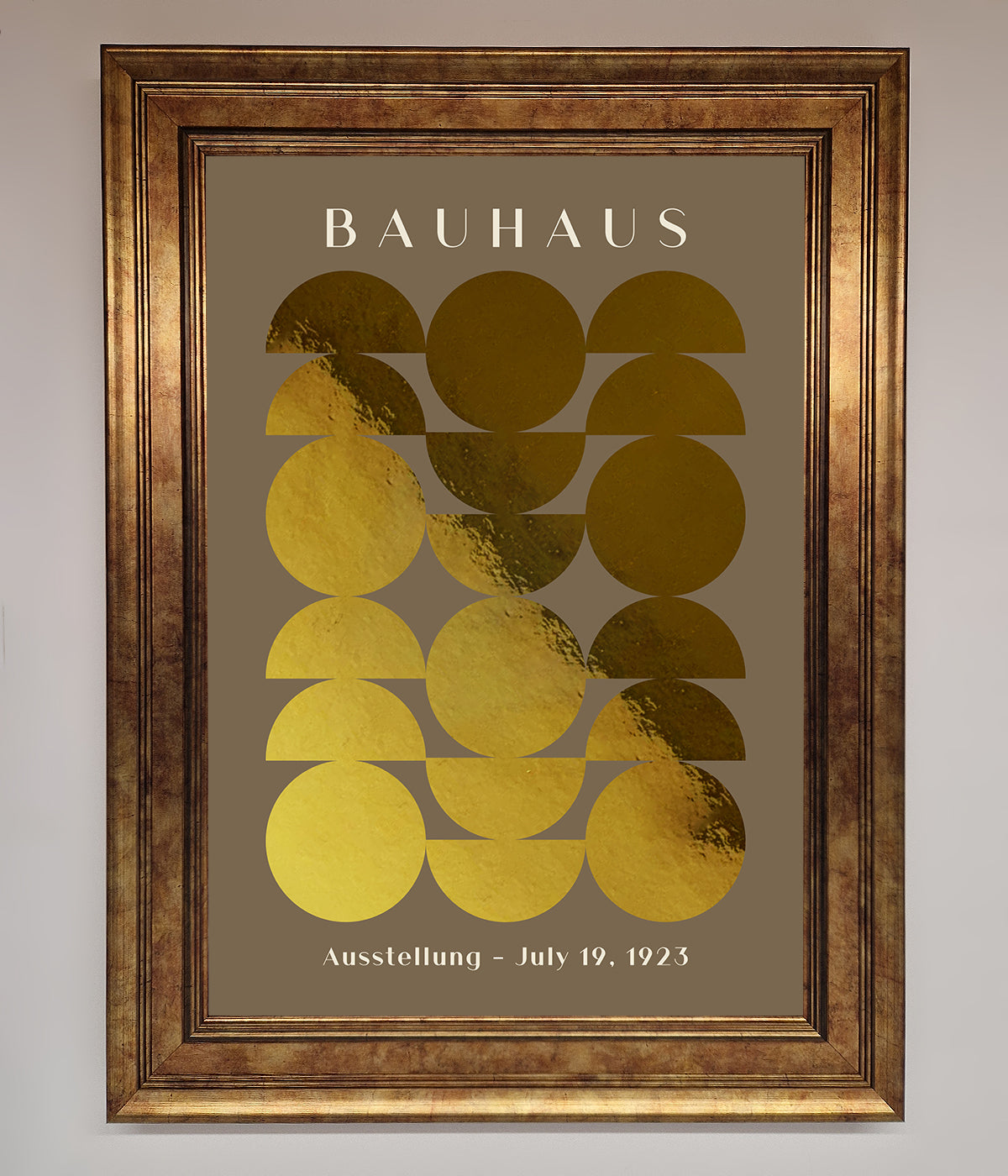 Bauhaus Foil Print print