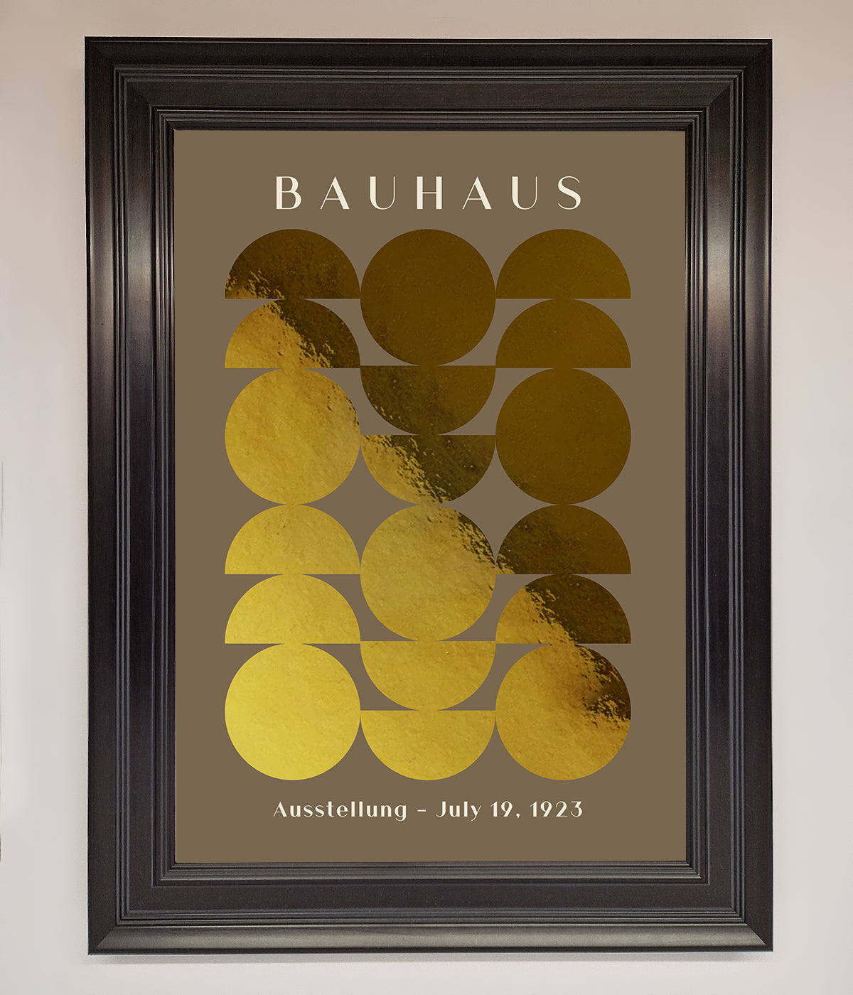 Bauhaus Foil Print print