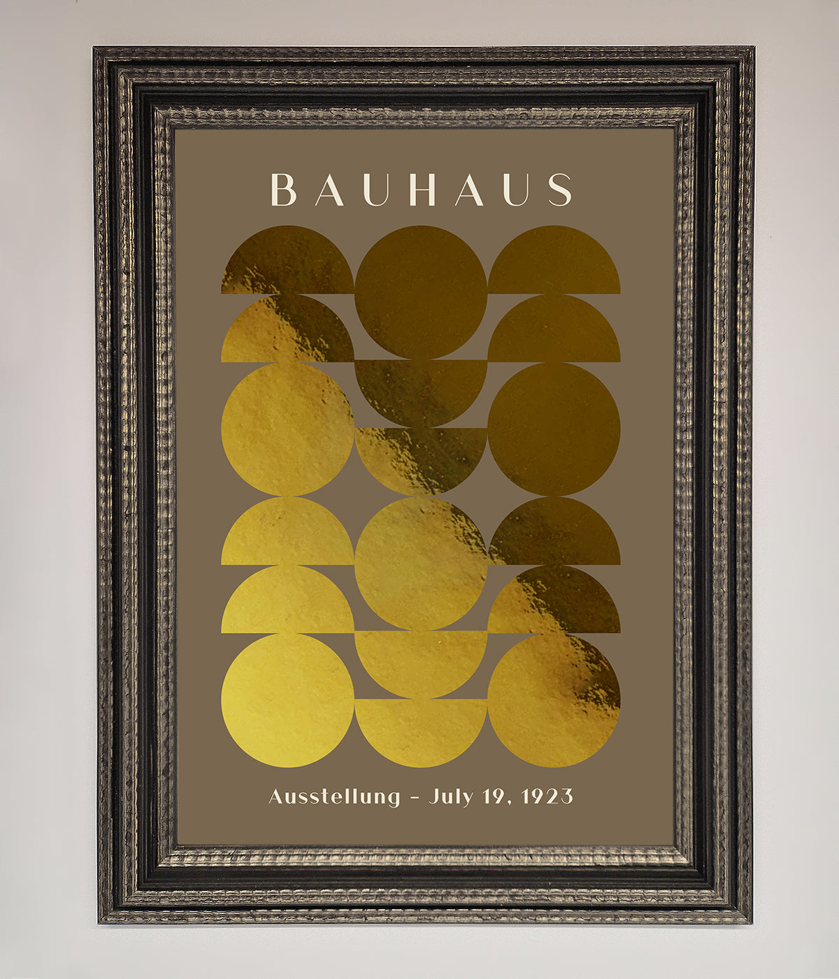 Bauhaus Foil Print print