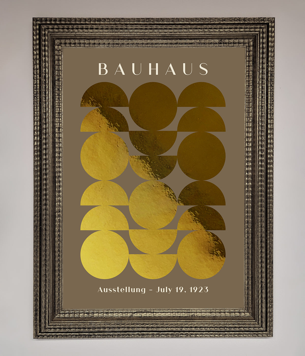 Bauhaus Foil Print print