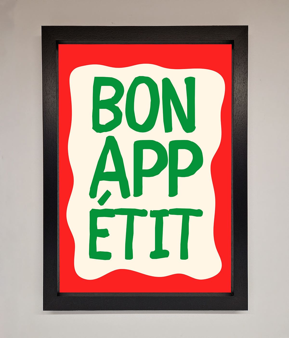 Bonappetit Framed Poster print