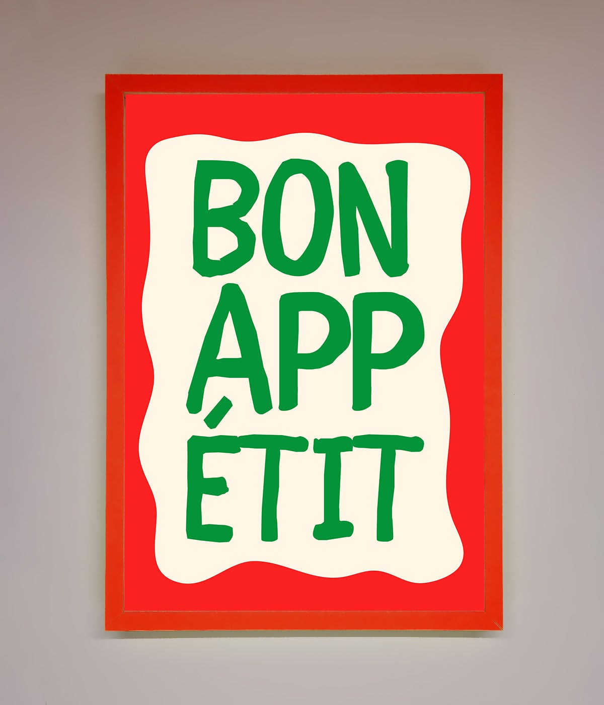 Bonappetit Framed Poster print