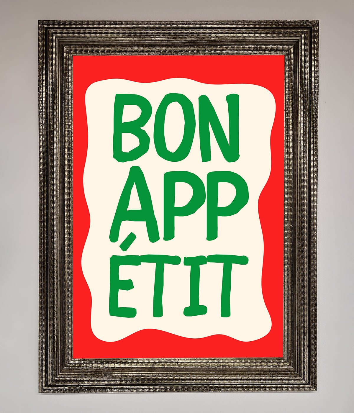 Bonappetit Framed Poster print