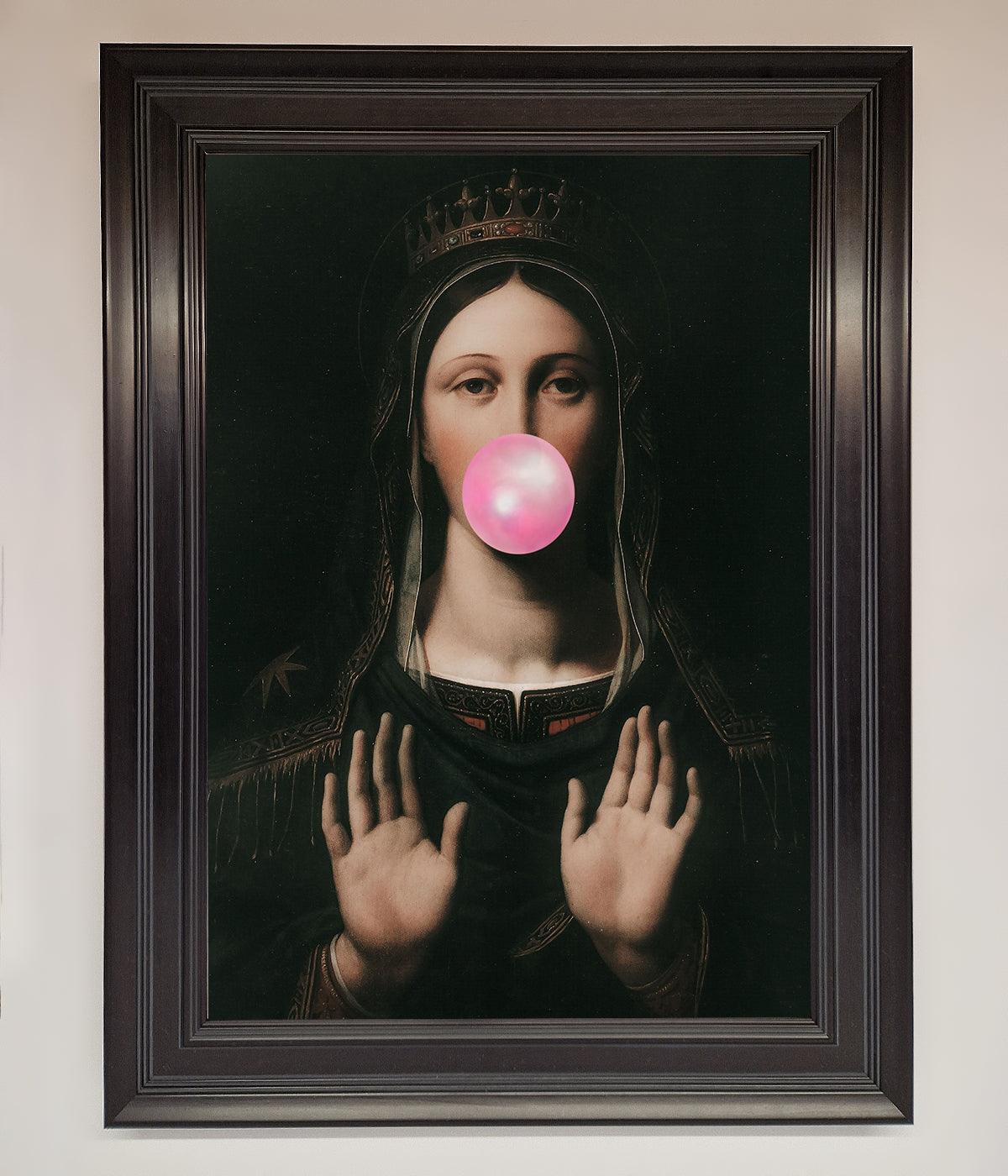 Bubble Gum Renaissance Framed Print print