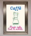 Caffe Art Framed Print print