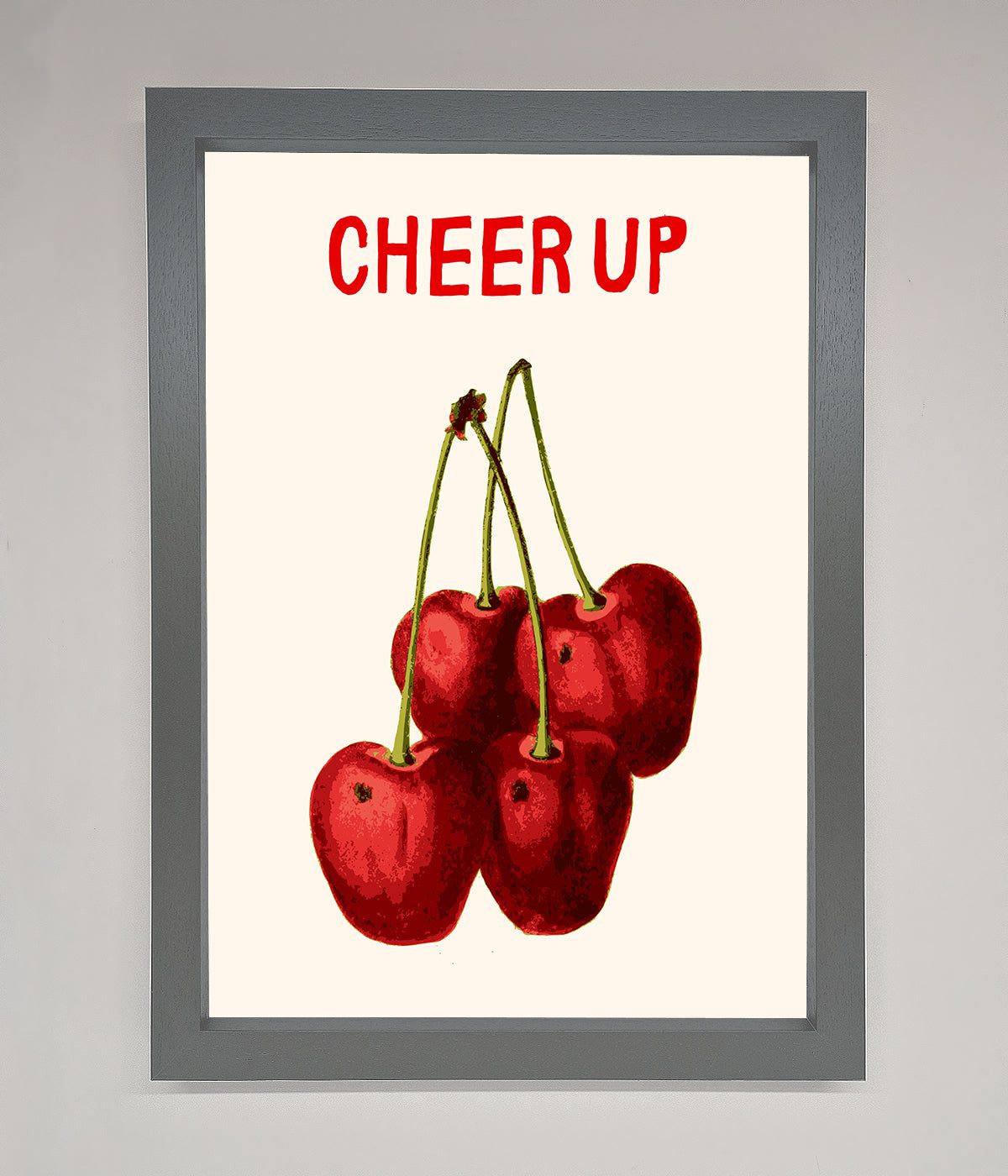 Cheer Up Cherries Framed Wall Art print