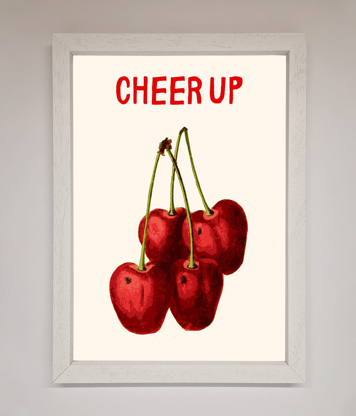 Cheer Up Cherries Framed Wall Art print