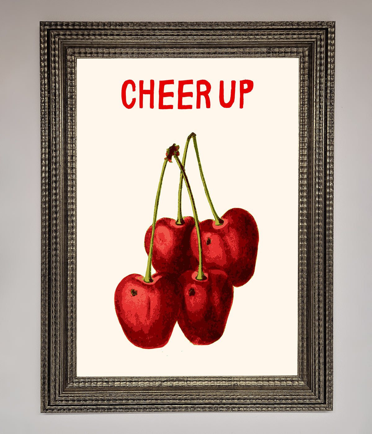 Cheer Up Cherries Framed Wall Art print