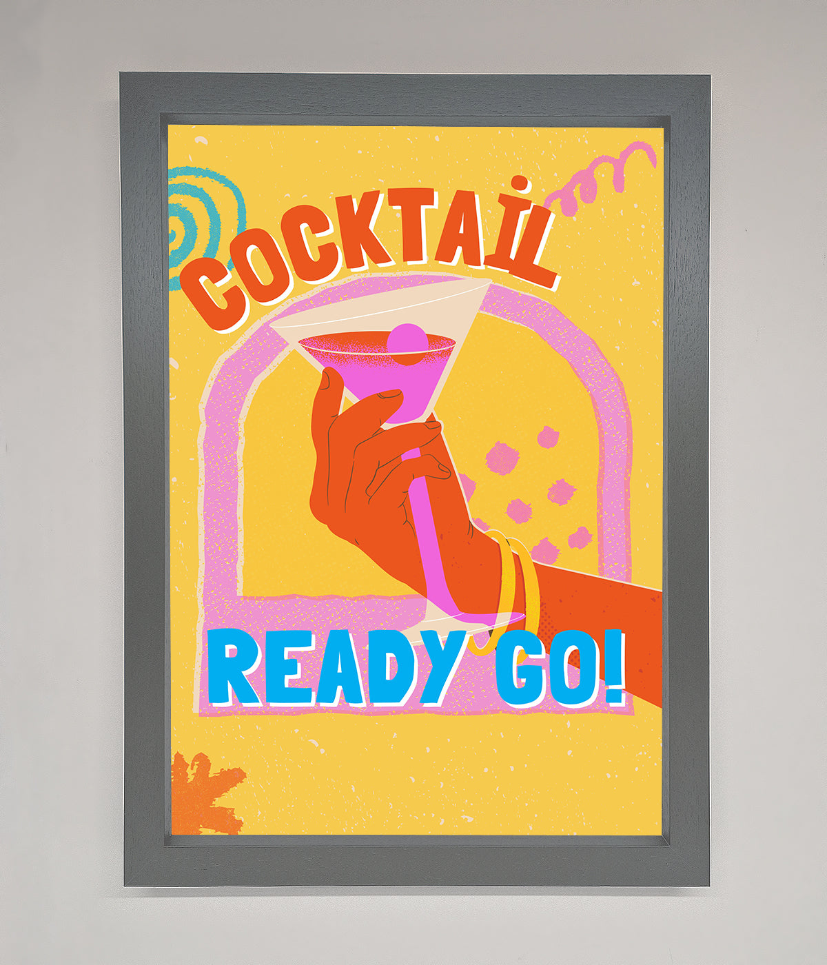 Cocktail Ready Go Framed Poster print