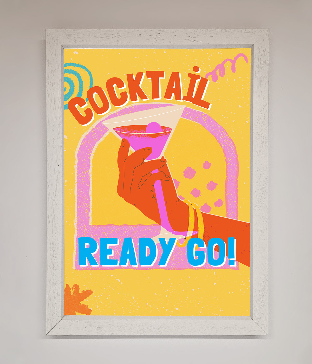 Cocktail Ready Go Framed Poster print