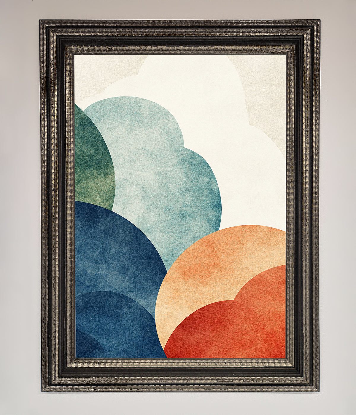 Colour Clouds Framed Wall Art print