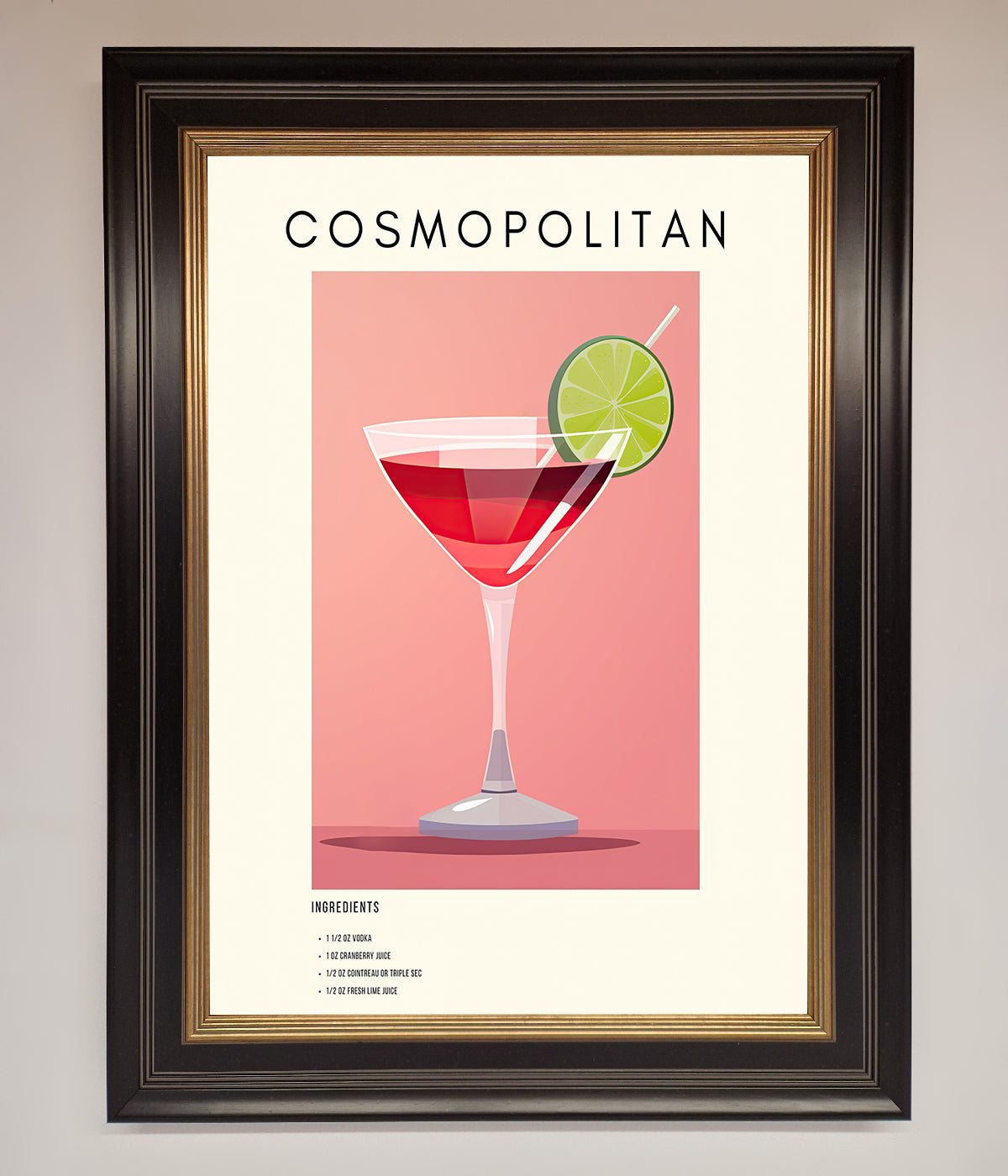 Cosmopolitan Framed Poster print