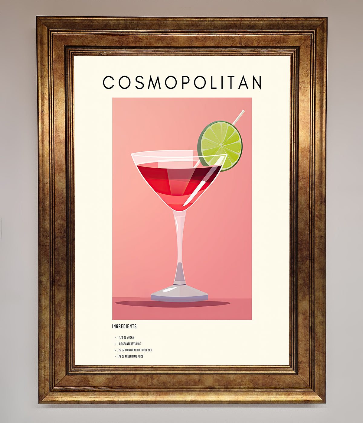 Cosmopolitan Framed Poster print