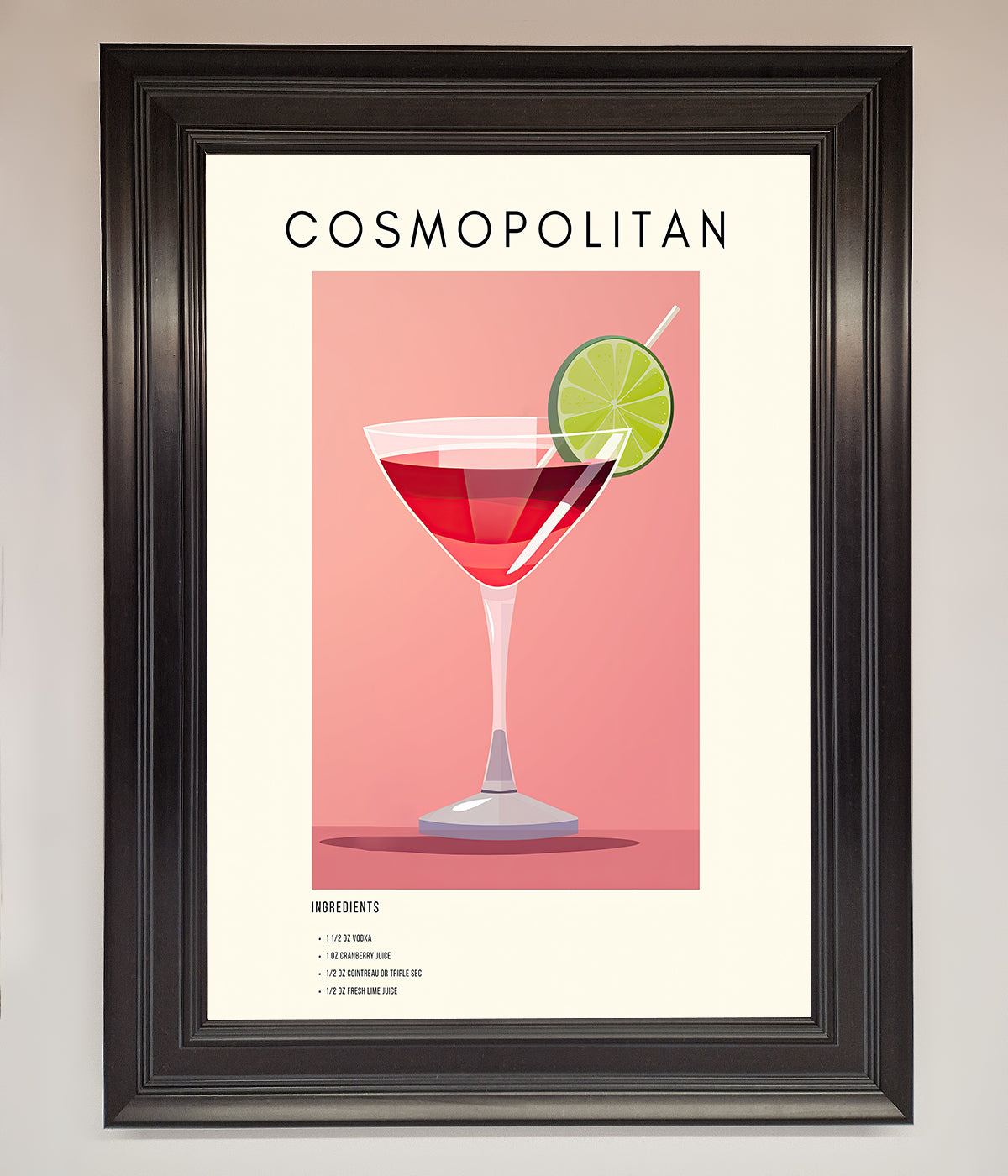 Cosmopolitan Framed Poster print