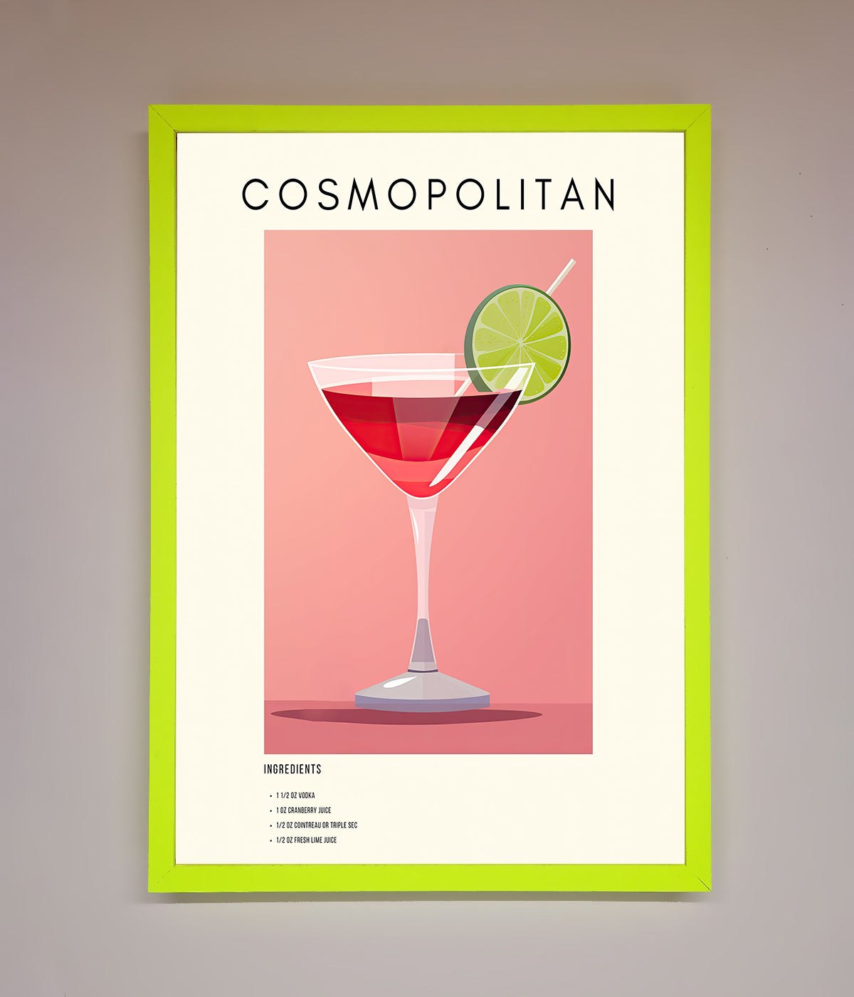 Cosmopolitan Framed Poster print