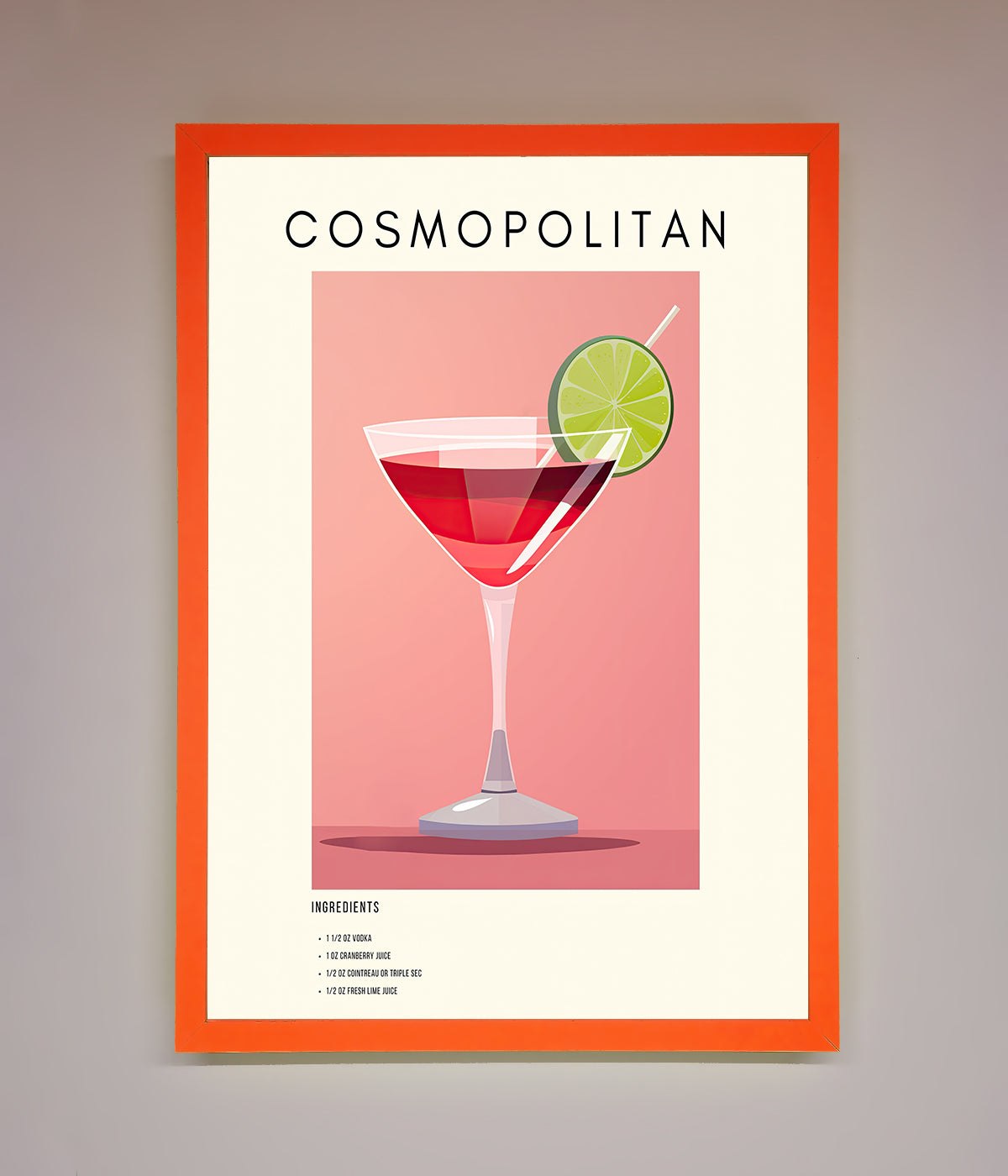 Cosmopolitan Framed Poster print