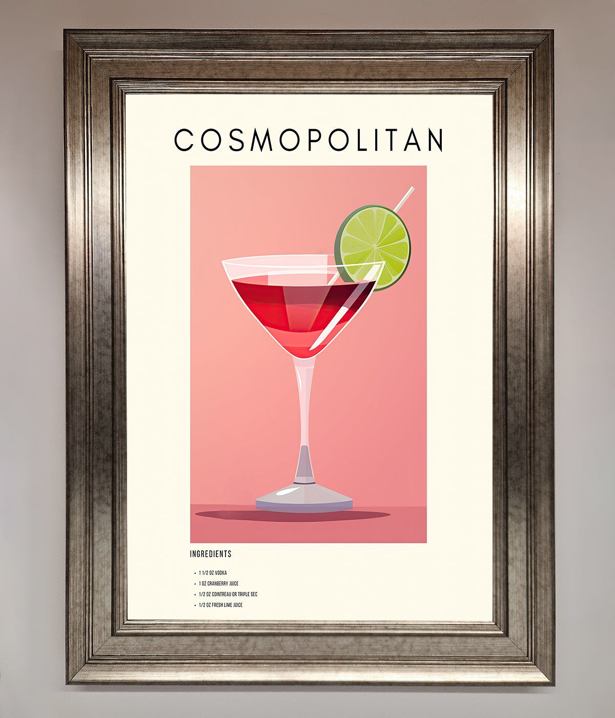 Cosmopolitan Framed Poster print