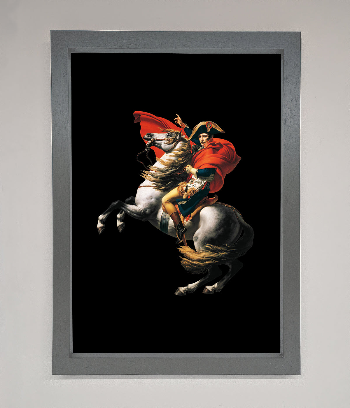 French king Ride Framed Poster print